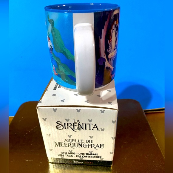 DISNEY STORE EXCLUSIVE VTG 90’s NWT THE LITTLE MERMAID COLLECTIBLE CERAMIC MUG - Picture 12 of 16